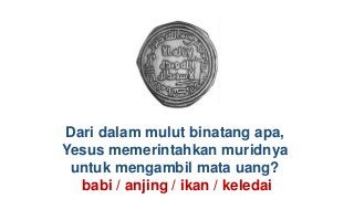 Detail Kuis Alkitab Pemuda Advent Nomer 29