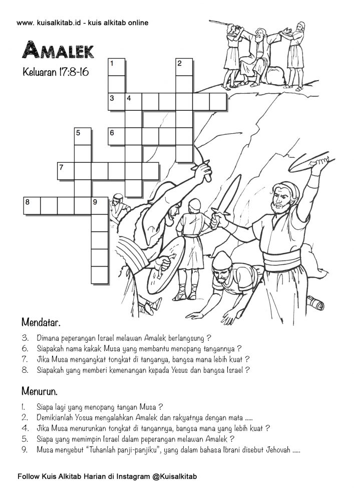 Detail Kuis Alkitab Perjanjian Lama Nomer 22