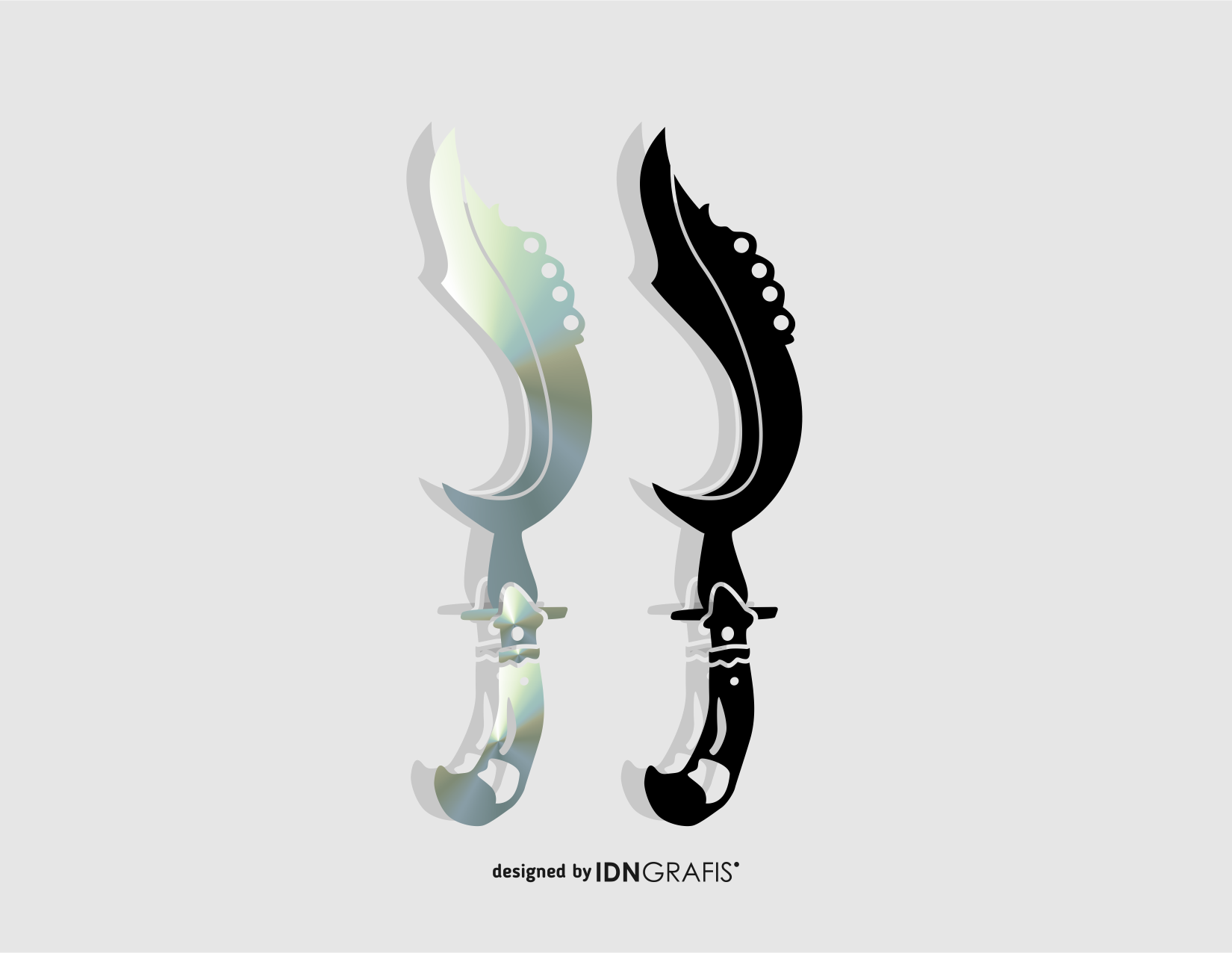 Detail Kujang Logo Vector Nomer 45