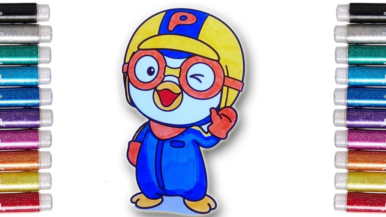 Detail Mewarnai Gambar Pororo Nomer 47