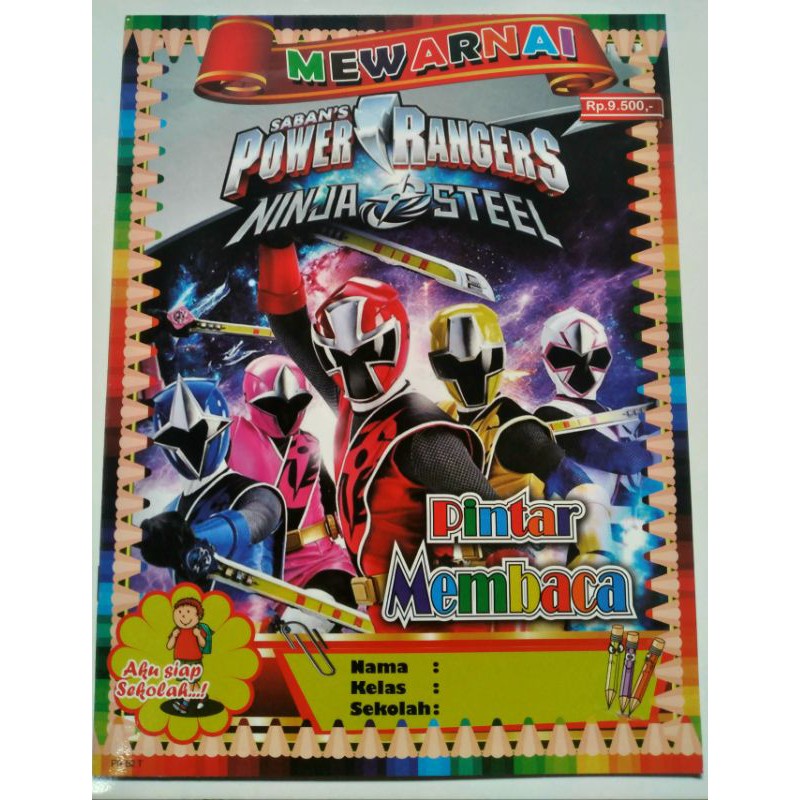 Detail Mewarnai Gambar Power Ranger Nomer 37