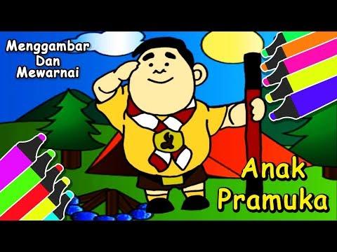 Detail Mewarnai Gambar Pramuka Nomer 37