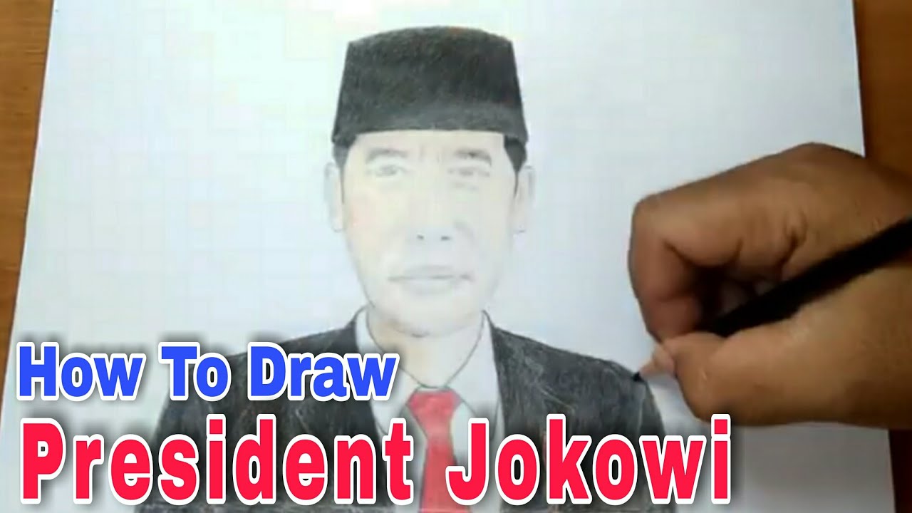 Detail Mewarnai Gambar Presiden Jokowi Nomer 20