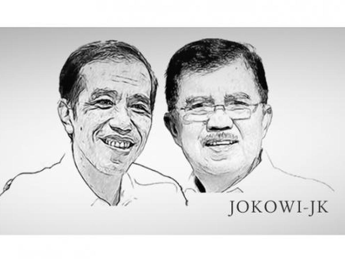 Detail Mewarnai Gambar Presiden Jokowi Nomer 7