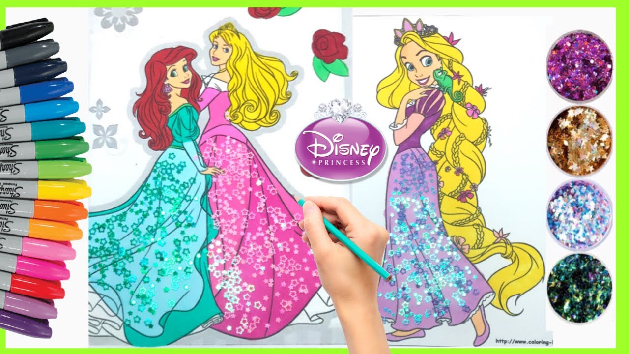 Detail Mewarnai Gambar Princess Disney Nomer 41