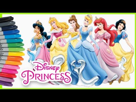 Detail Mewarnai Gambar Princess Disney Nomer 44