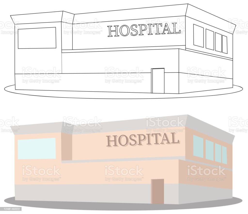 Detail Mewarnai Gambar Rumah Sakit Nomer 41