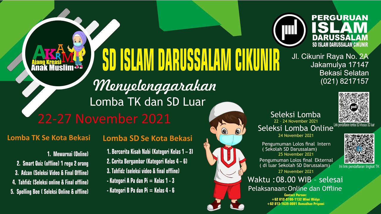 Detail Mewarnai Gambar Sekolah Islam Nomer 32