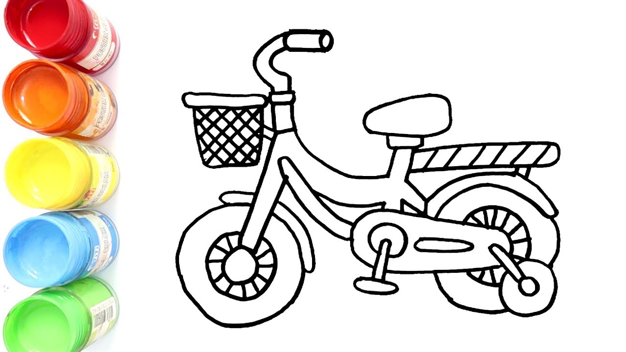 Detail Mewarnai Gambar Sepeda Nomer 5