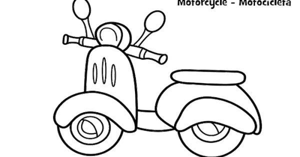 Detail Mewarnai Gambar Sepeda Mewarnai Gambar Vespa Nomer 6