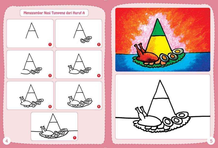 Detail Mewarnai Gambar Sepiring Nasi Nomer 6