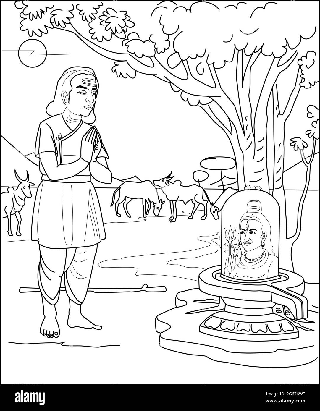 Detail Mewarnai Gambar Shiva Nomer 25
