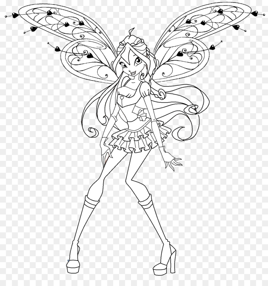 Detail Mewarnai Gambar Stella Winx Nomer 19