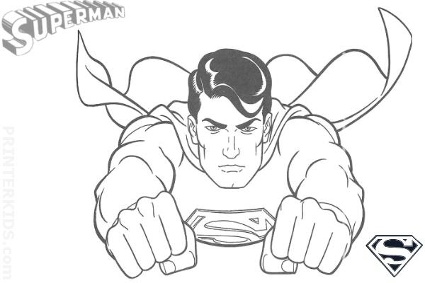 Detail Mewarnai Gambar Superman Nomer 23