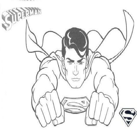 Detail Mewarnai Gambar Superman Nomer 24