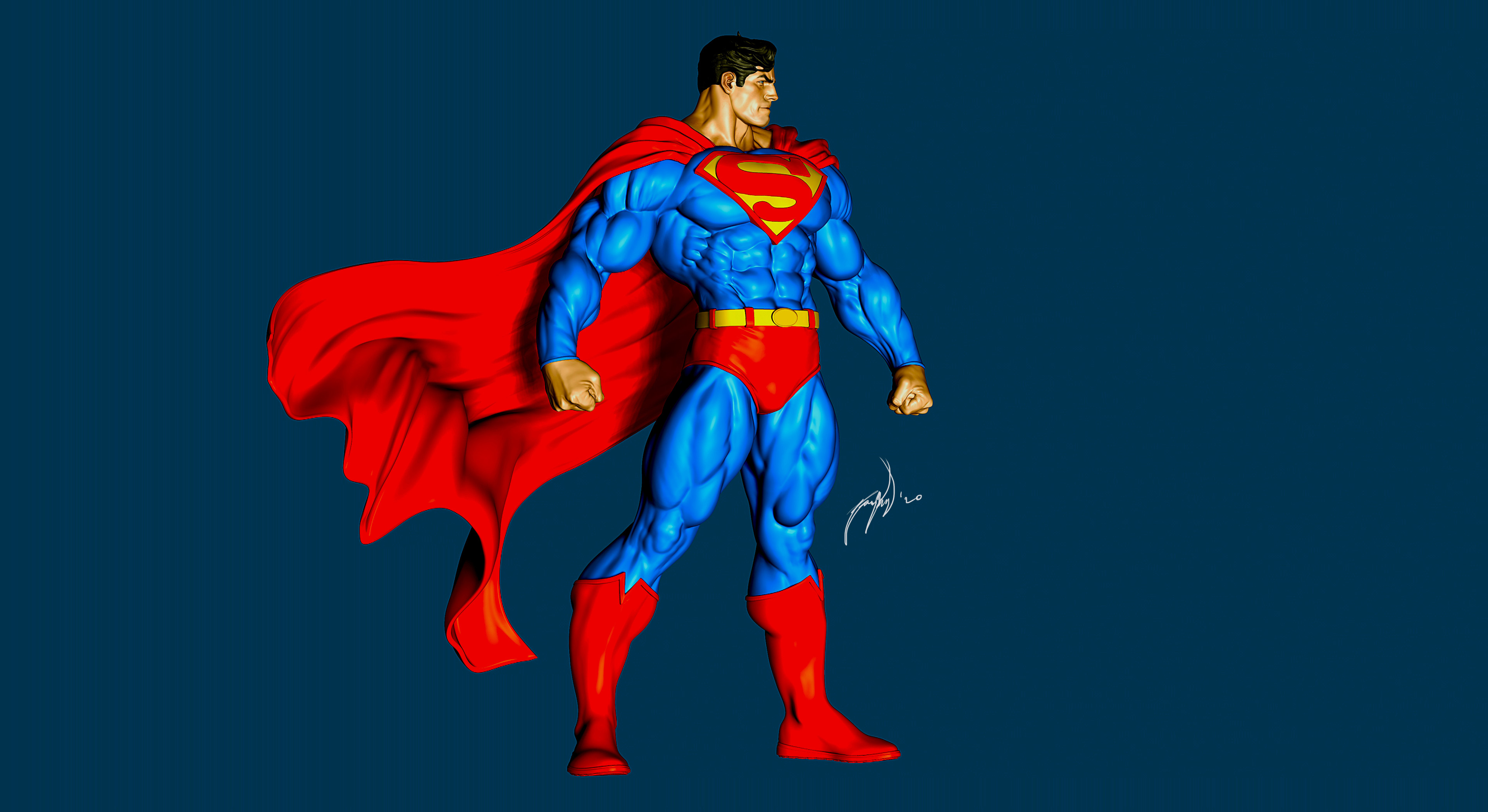 Detail Mewarnai Gambar Superman Nomer 45