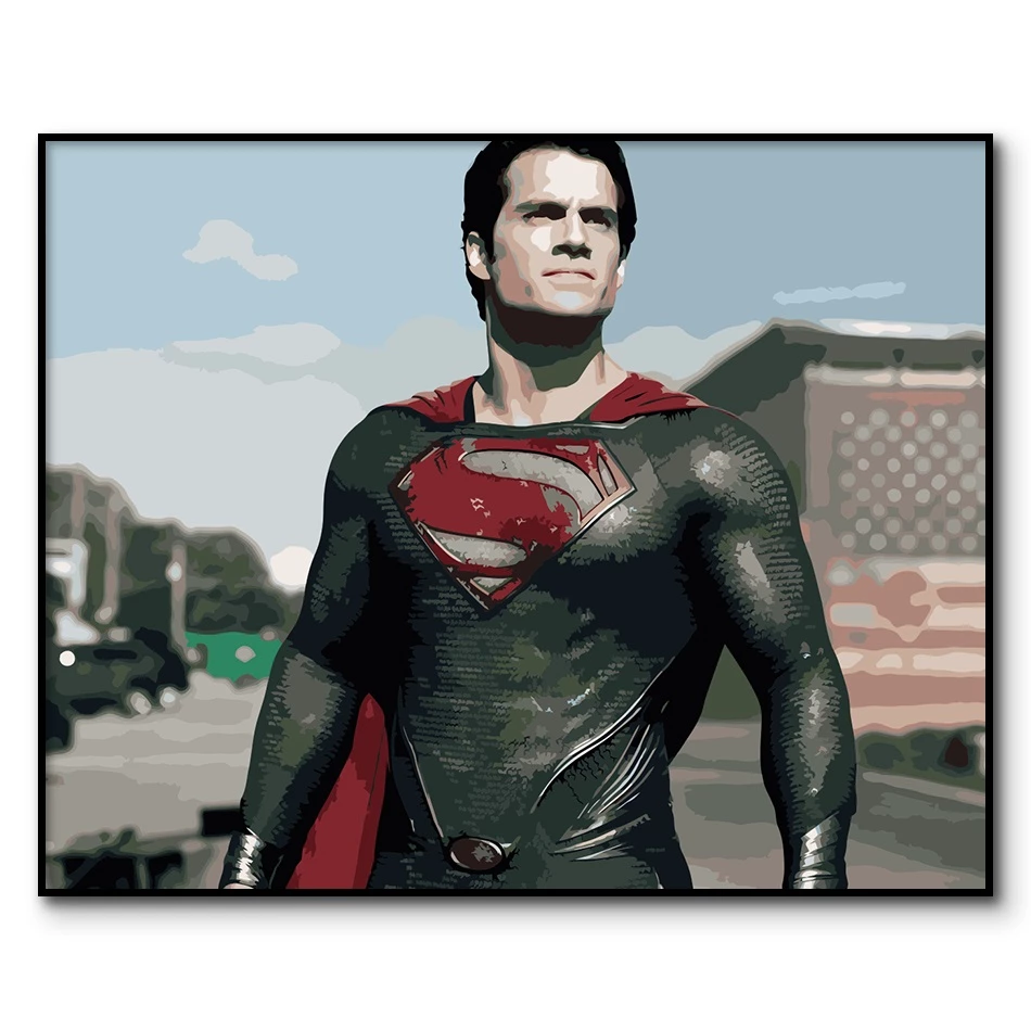 Detail Mewarnai Gambar Superman Nomer 50