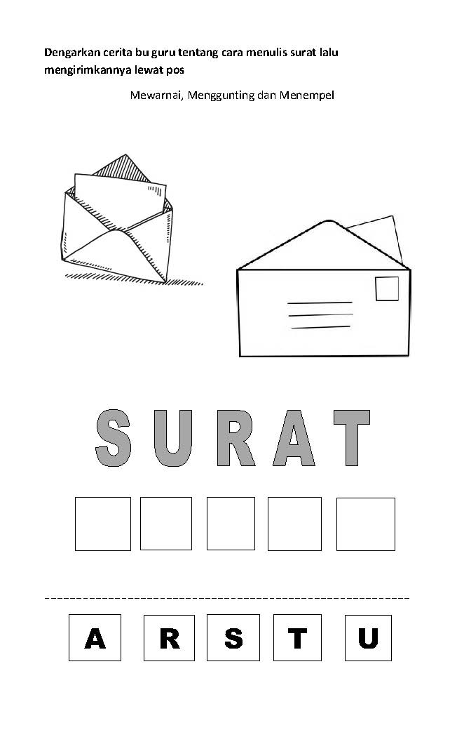 Detail Mewarnai Gambar Surat Nomer 17