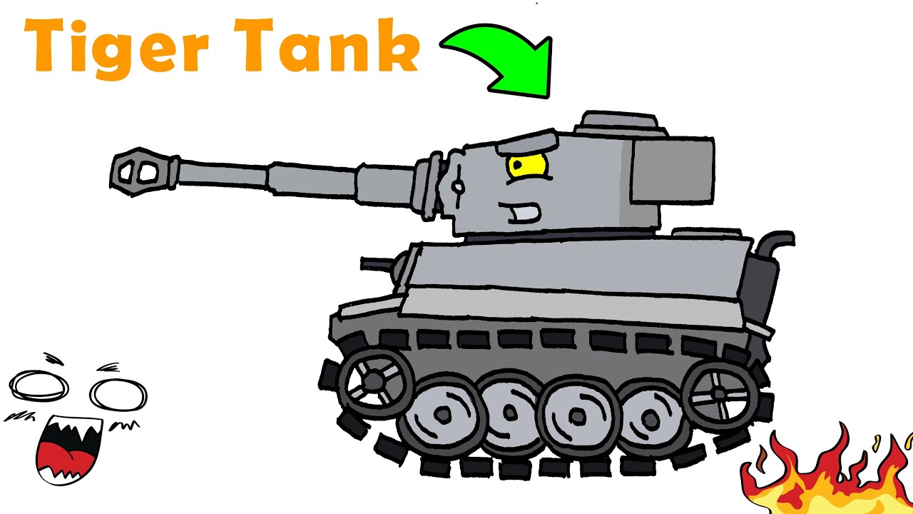 Detail Mewarnai Gambar Tank Nomer 27