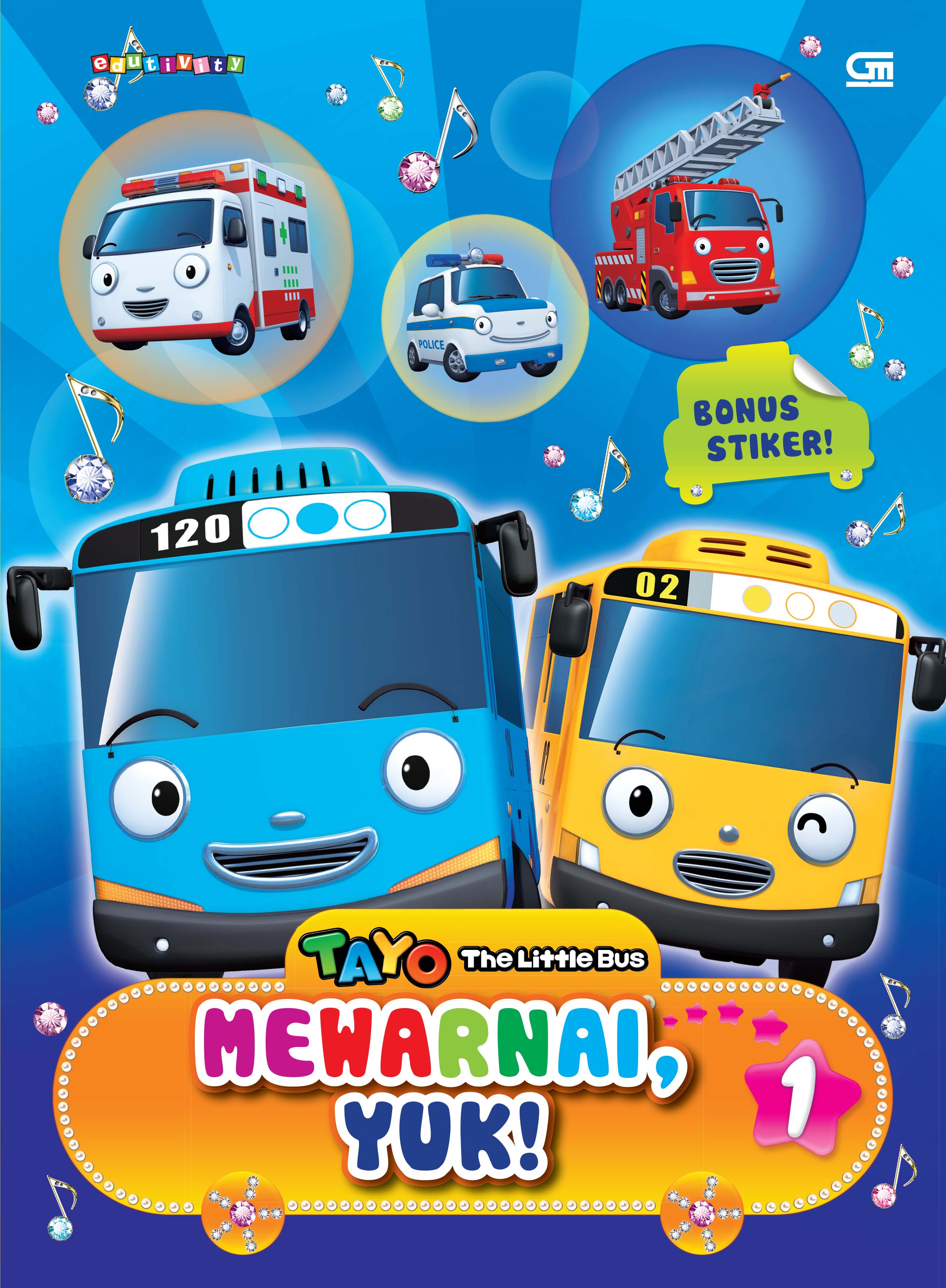 Detail Mewarnai Gambar Tayo Bus Nomer 16