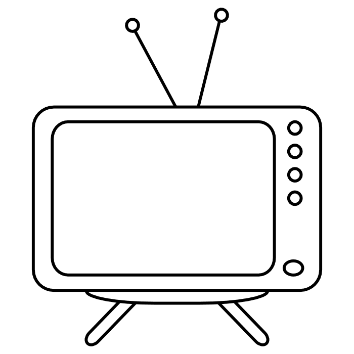 Mewarnai Gambar Televisi - KibrisPDR