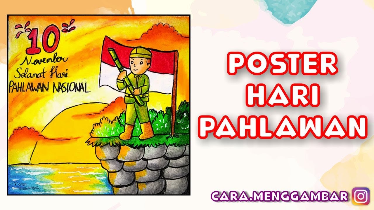 Detail Mewarnai Gambar Tema Hari Pahlawan Nomer 10