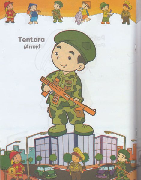 Detail Mewarnai Gambar Tentara Nomer 19