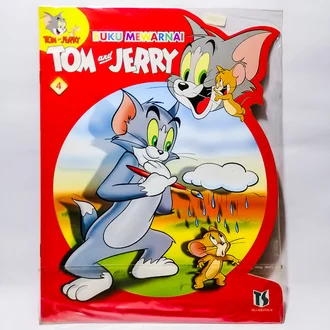 Detail Mewarnai Gambar Tom And Jerry Nomer 43