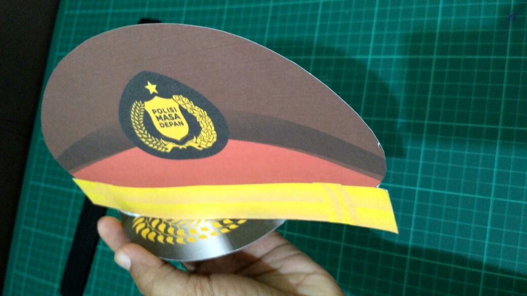 Detail Mewarnai Gambar Topi Lalu Lintas Nomer 11