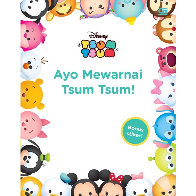 Detail Mewarnai Gambar Tsumtsum Disney Nomer 23