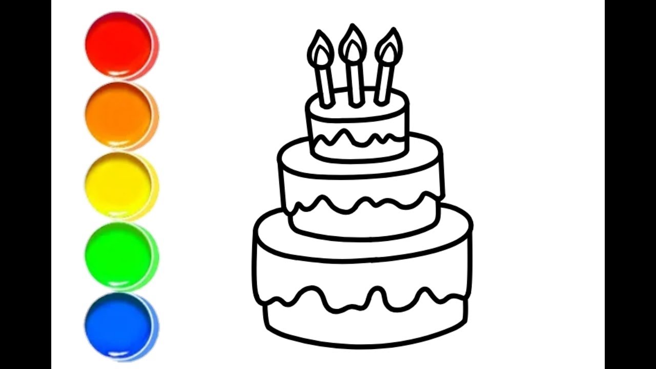Detail Mewarnai Gambar Ulang Tahun Nomer 20