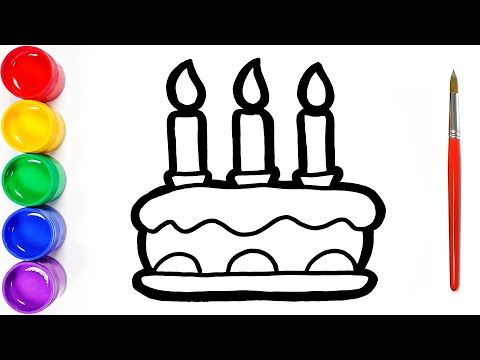 Detail Mewarnai Gambar Ulang Tahun Nomer 21
