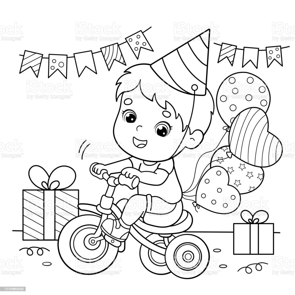 Detail Mewarnai Gambar Ulang Tahun Nomer 30