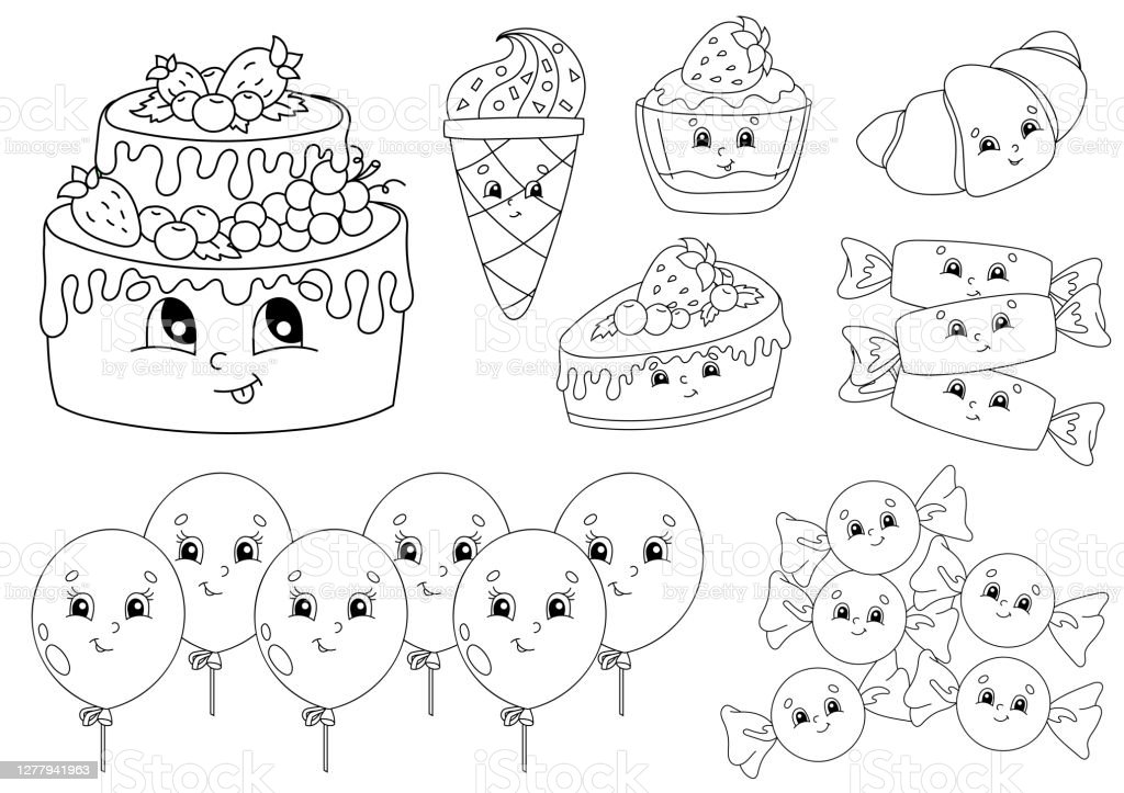 Detail Mewarnai Gambar Ulang Tahun Nomer 54