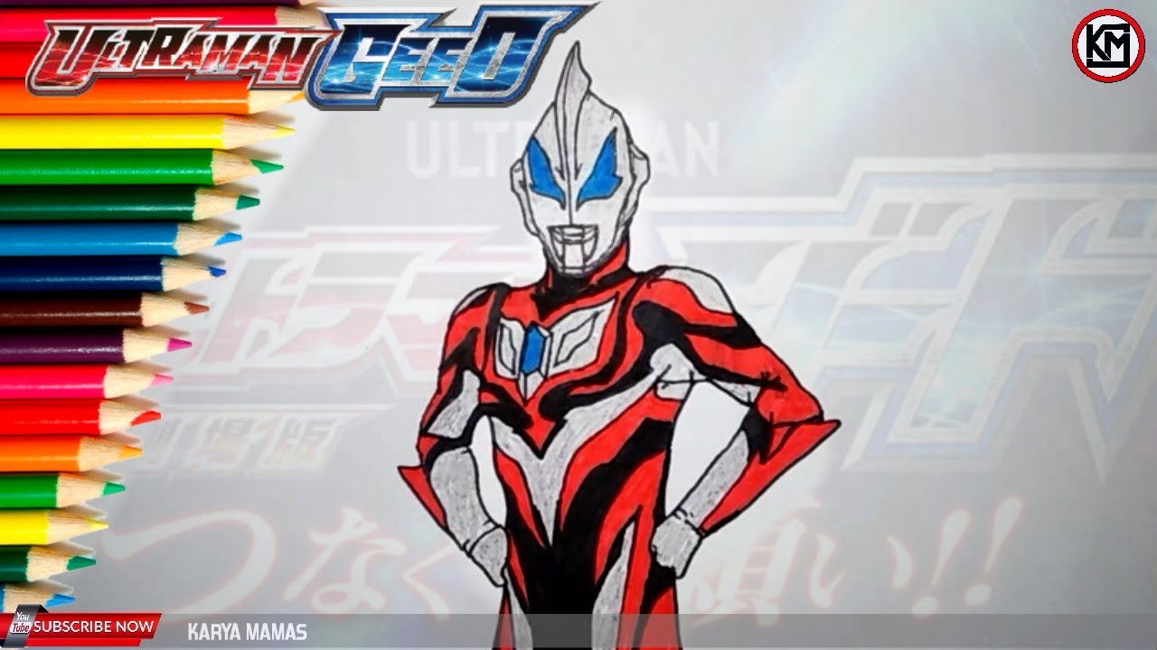 Detail Mewarnai Gambar Ultraman Geed Nomer 11