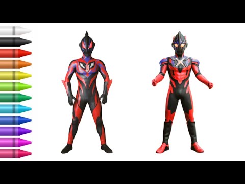 Detail Mewarnai Gambar Ultraman Geed Nomer 16