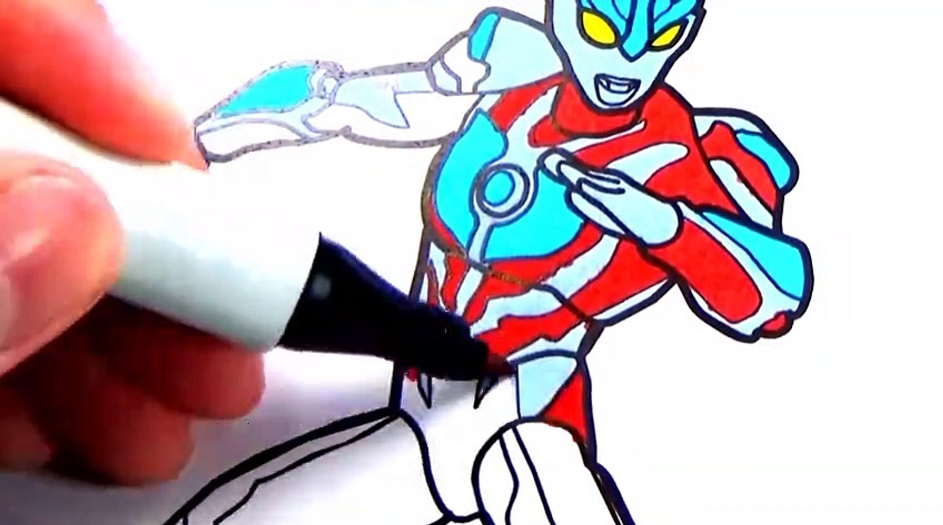 Detail Mewarnai Gambar Ultraman Ginga Nomer 25