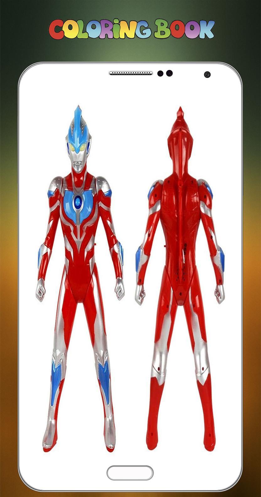 Detail Mewarnai Gambar Ultraman Ginga Nomer 47