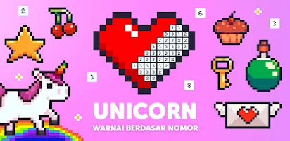 Detail Mewarnai Gambar Unicorn Nomer 38