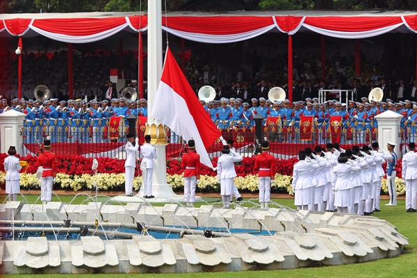 Detail Mewarnai Gambar Upacara Bendera Nomer 23