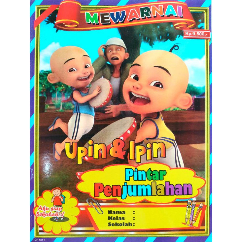 Detail Mewarnai Gambar Upin Dan Ipin Nomer 28