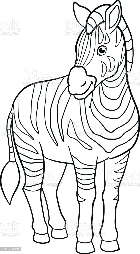 Detail Mewarnai Gambar Zebra Nomer 54