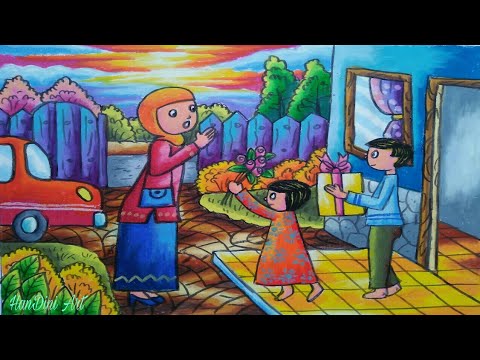 Detail Mewarnai Hari Ibu Nomer 11