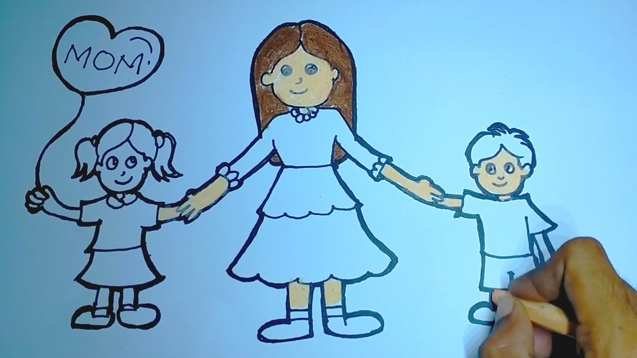 Detail Mewarnai Hari Ibu Nomer 36
