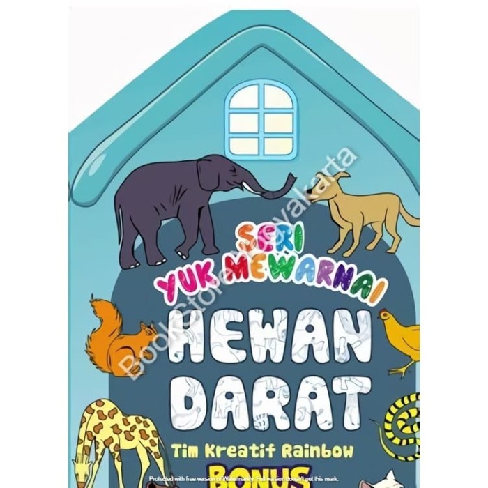 Detail Mewarnai Hewan Darat Nomer 34