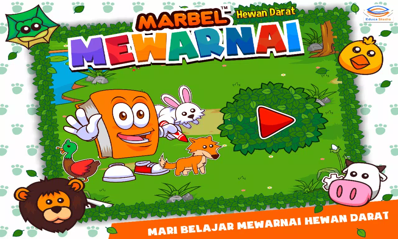 Download Mewarnai Hewan Darat Nomer 10