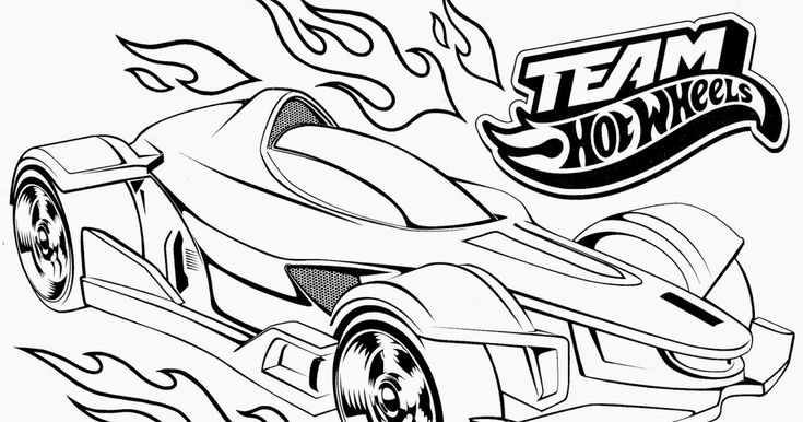 Detail Mewarnai Hot Wheels Nomer 6