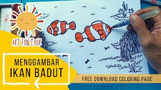 Detail Mewarnai Ikan Badut Nomer 45