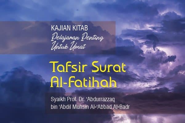 Detail Kultum Tentang Surat Al Fatihah Nomer 8