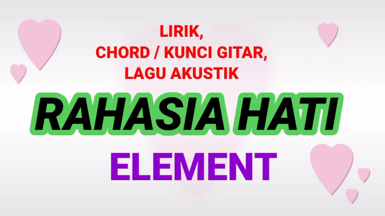 Detail Kunci Gitar Element Nomer 41